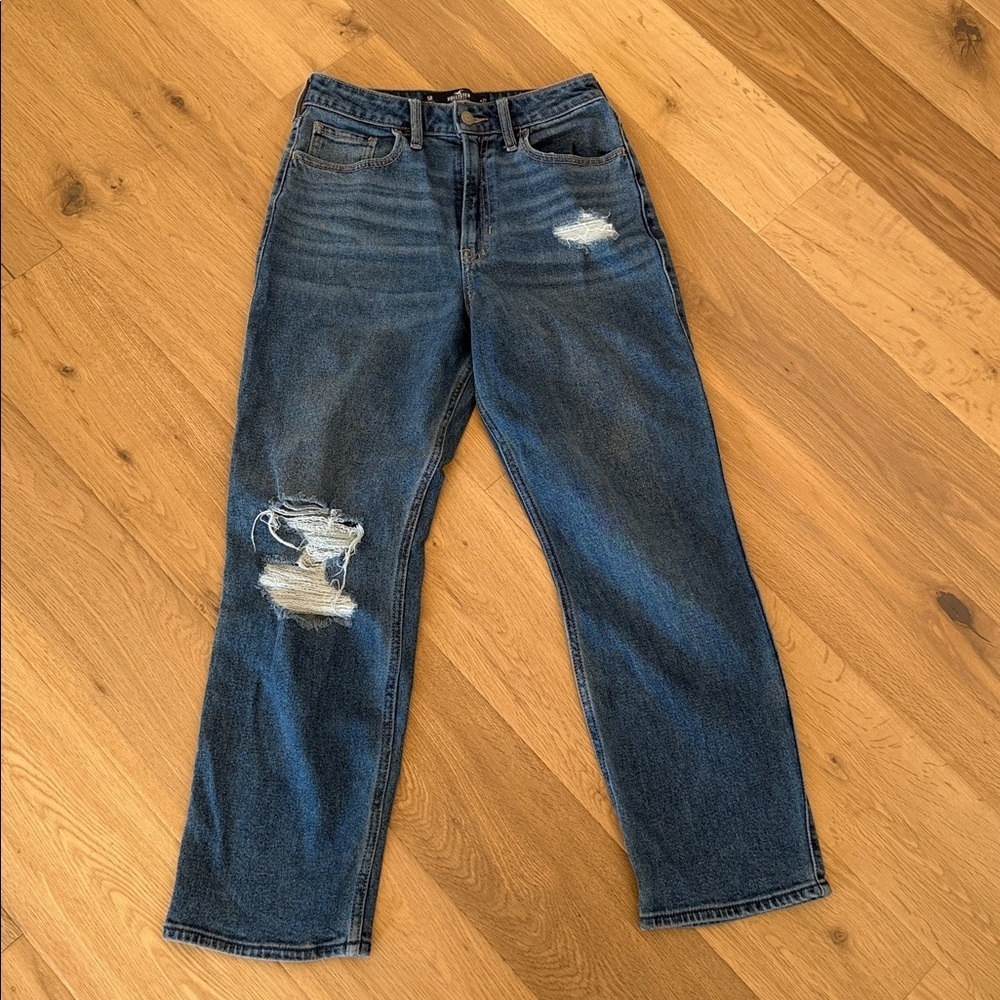 👖 Hollister Women’s High-Rise Jeans – Blue Size 27